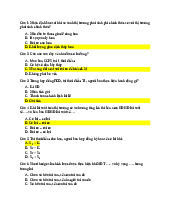Tổng hợp trắc nghiệm công cụ phái sinh có đáp án|Đại học Nội Vụ Hà Nội