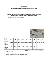 Bài 3: Định lượng acid salicylic trong thuốc mỡ bằng phương pháp quang phổ hấp | Đại Học Y Dược Huế