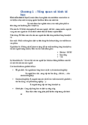 Ôn tập lý thuyết - Kinh tế vĩ mô | Học viện Chính sách và Phát triển