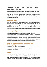 Kiểm định tiếng anh là gì? Thuật ngữ về kiểm định bằng Tiếng anh