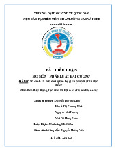 So sánh và nêu mối quan hệ giữa pháp luật và đạo đức ?Phân tích thực trạng đạo đức xã hội ở Việt Nam hiện nay | Tiểu luận môn triết học mác - lênin