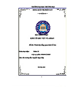 Tổng quan kinh tế Lào: Phân tích các chỉ số và thách thức (2245FECO)