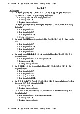 Bài tập trắc nghiệm môn Dữ liệu quan hệ  | Trường đại học kinh doanh và công nghệ Hà Nội
