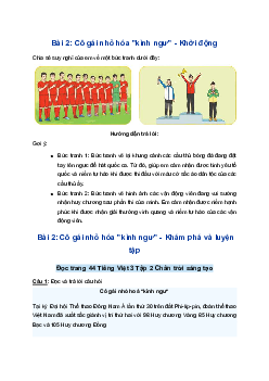 Bài 2: Cô gái nhỏ hóa "kình ngư" trang 44 lớp 3 Tập 2 Chân trời sáng tạo