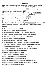 Word form Môn English Course | Đại học Gia Định