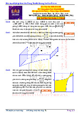 Tài liệu tổng hợp Vận dụng cao  THPTQG
