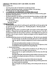 Lý thuyết chương 4 : Tiết kiệm, đầu tư và hệ thống tài chính | Môn kinh tế vĩ mô