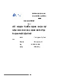 Kế hoạch tuyển dụng nhân sự năm 2022  - Tài liệu tham khảo | Đại học Hoa Sen