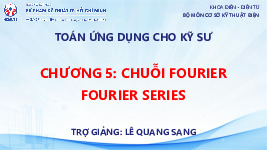 Bài giảng Chương 5: Chuỗi Fourier môn Cơ sở kỹ thuật điện | Trường Đại học Sư phạm Kỹ thuật Thành phố Hồ Chí Minh