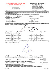 Đề giữa học kì 1 Toán 11 năm 2024 – 2025 trường THPT Hoa Lư A – Ninh Bình