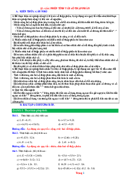 Phương pháp giải Bài 2: Các phép tính với số thập phân Toán 6 Chân trời sáng tạo