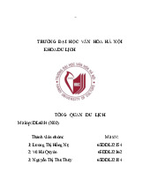 Tổng Quan Du Lịch Hải Phòng | Môn Tổng quan du lịch - Đại học Văn hóa Hà Nội