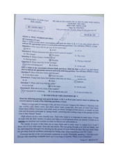 Đề Thi Vào 10 Môn Tiếng Anh - 2023 - Bắc Giang