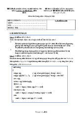 Đề thi cuối học kỳ II (2023 - 2024) môn Lập trình hướng đối tượng | Trường Đại học Công nghệ Thông tin, Đại học Quốc gia Thành phố Hồ Chí Minh