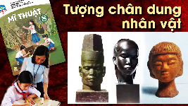 Giáo án điện tử Mĩ Thuật 8 Bài 6 Chân trời sáng tạo: Tượng chân dung nhân vật