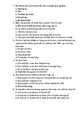 Câu hỏi trắc nghiệm có đáp án ôn tập môn Kinh tế vi mô | Trường Đại học Kinh Tế Quốc Dân