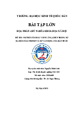 Vai  trò của Mác và Ăngghen đối với chủ nghĩa xã hội - Môn chủ nghĩa xã hội khoa học| Đại học Kinh Tế Quốc Dân