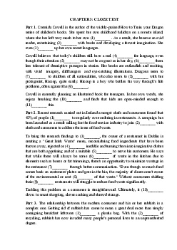 Cae - open cloze - more practice - 2 tests with key