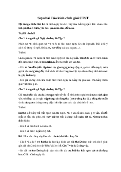 Soạn bài Bảo kính cảnh giới CTST