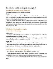 Em hiểu thế nào là lao động cần cù sáng tạo - GDCD 8