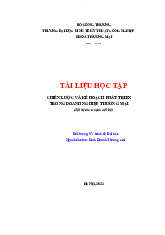 CHIẾN LƯỢC VÀ KẾ HOẠCH PHÁT TRIỂN TRONG DOANH NGHIỆP THƯƠNG MẠI | Đại học Kinh tế Kỹ thuật Công nghiệp