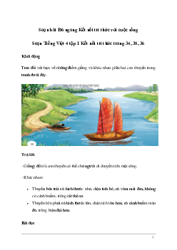 Soạn bài Đọc: Đò ngang | Kết nối tri thức