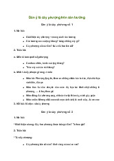 Tập làm văn lớp 4: Tả cây phượng trên sân trường em (Sơ đồ tư duy)