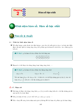 Các dạng bài tập hàm số bậc nhất