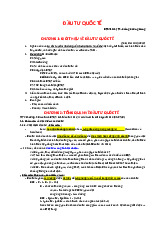 Chương Trình Đầu Tư Quốc Tế: Khái Niệm & Đặc Điểm | Môn Kinh tế đầu tư - Đại học Ngoại Thương