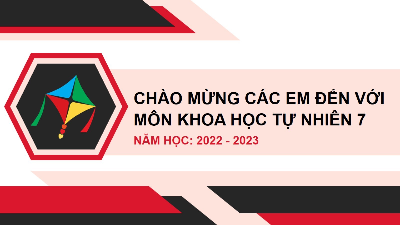Giáo án điện tử Khoa học tự nhiên 7 bài 1 Kết nối tri thức : Phương pháp và kĩ năng học tập môn Khoa học tự nhiên