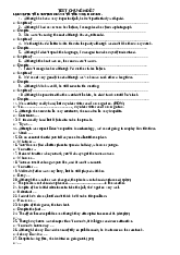 TEST CHUYÊN ĐỀ 7 (MỆNH ĐỀ NHƯỢNG BỘ)