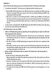 Tự luận chương 2 Tính tất yếu và đặc trưng của CNXH | Chủ nghĩa xã hội khoa học