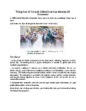 Giải SGK Tiếng Anh 12 Friends Global Unit Introduction ID Grammar