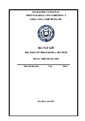 Thiết kế dãy phố - Bài tập lớn môn Kỹ thuật đồ họa máy tính | Đại học Công nghệ Đông Á