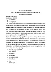 Xử Lý COD Bằng Phương Pháp Fenton - Thực Hành Môi Trường | Công nghệ môi trường đại cương | Trường Đại học Khoa học Tự nhiên, Đại học Quốc gia Hà Nội