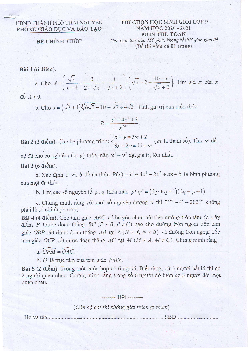 Đề thi học sinh giỏi Toán 9 năm 2020 – 2021 phòng GD&ĐT thành phố Thái Nguyên