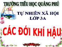 Giáo án điện tử TN&XH 3 Bài 28 Kết nối tri thức: Bề mặt Trái Đất