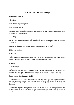 Lịch sử 10 Bài 16: Văn minh Chăm–pa sách Chân trời sáng tạo
