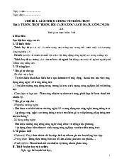 Giáo án ôn tập Chủ đề 1: Giới thiệu chung về trồng trọt | Công Nghệ 10 sách Cánh Diều