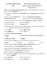 Bộ đề thi thử tốt nghiệp THPT 2025 môn Giáo dục Kinh tế và Pháp luật bám sát đề minh họa - Số 3 (có đáp án)