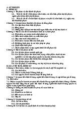 Đề cương ôn thi Luật Hình sự và Tố tụng hình sự | Môn Pháp luật đại cương - Trường Cao đẳng Kỹ Thuật Đồng Nai