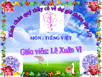 Giáo án điện tử Tiếng việt 1 bài 1 Chân trời sáng tạo: Học vấn: anh, ênh, inh