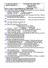 Đề thi thử tốt nghiệp 2025 Lịch sử THPT Kẻ Sặt giải chi tiết