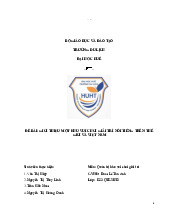 Giưới thiệu khu vui chơi giải trí nổi tiếng trên thế giới và Việt Nam | môn nhập môn du lịch | trường Đại học Huế