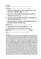 Tìm hiểu về đường lối đổi mới toàn diện đất nước của Đảng Cộng sản Việt Nam tại Đại Hội VI môn Lịch sử Đảng Cộng Sản Việt Nam | Trường Đại học Kinh doanh và Công nghệ Hà Nội