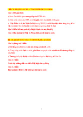 ĐỀ CƯƠNG CK LUẬT SO SÁNH | Trường Đại học Luật - Đại học Quốc gia Hà Nội