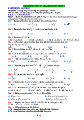 Đề Cương Ôn Tập Giữa Học Kỳ 1 Toán 8 Kết Nối Tri Thức 2025-2026