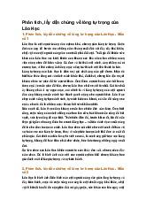 Phân tích, lấy dẫn chứng về lòng tự trọng của Lão Hạc