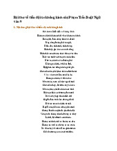 Bài thơ về tiểu đội xe không kính của Phạm Tiến Duật Ngữ văn 9