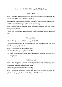 Soạn bài Hiền tài là nguyên khí của quốc gia - Kết nối tri thức Ngữ văn lớp 10